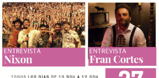 Hoy nos visitan Nixon y Fran Cortes