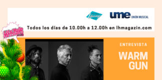 Último programa del año y tenemos las visitas de Warm Gun y Mohama Saz