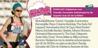 LH a Todo Ritmo – “Hablamos con Claudia Gómez subcampeona de España Sub20 en 5.000m»