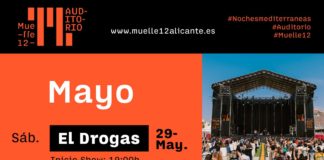 El Drogas este fin de semana en Las Noches Mediterráneas, Puerto de Alicante.