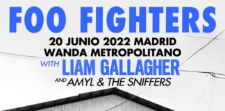 Foo Fighters concierto en Madrid en junio 2022