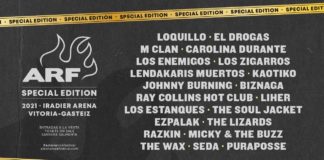 ARF SPECIAL EDITION 2021, diez días de música en directo este otoño