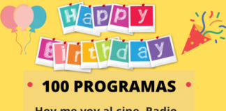 Programa 100. Radio. «Hoy me voy al cine»