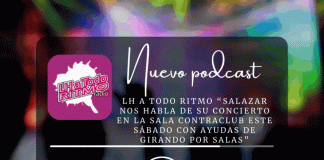 LH A Todo Ritmo “Salazar nos habla de su concierto en la sala Contraclub»