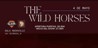 Concierto de The Wild Horses en la sala Rockville (Madrid).