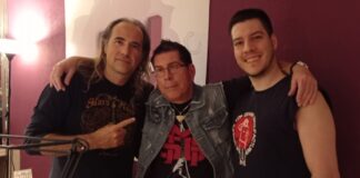 La excelente formación Leyenda en La Cabaña Del Tio Rock