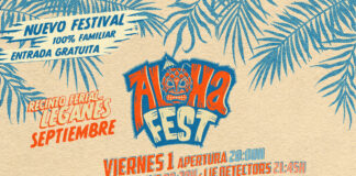 El festival familiar de Leganés ALOHA FESTIVAL presenta sus horarios de actuaciones