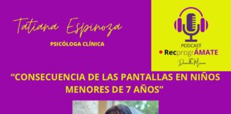 RECprogrÁMATE – Consecuencia de las pantallas en niños menores de 7 años
