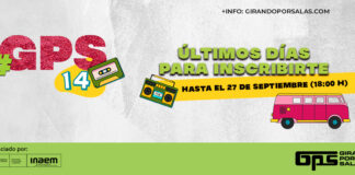 Últimos días para inscribirse en Girando Por Salas #GPS14