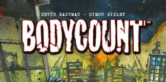Tortuga Ninja desatada: cuando Eastman se encontró con Bisley y crearon “Bodycount”. ECC Cómics.