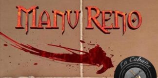 Manu Reno del grupo MESCALEROS en LA Cabaña Del Tio Rock