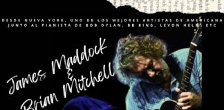Concierto en Madrid de James Maddock y Brian Mitchel