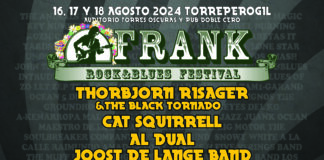 Nueva edición del Frank Rock & Blues Festival que se celebrará los días 16, 17 y 18 de agosto en Torreperogil.