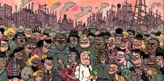 «La mugre» de Pat Grant y Fionn McCabe: la original revelación gráfica salida de Australia. Edita Dibbuks.