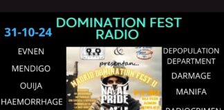 DOMINATION RADIO 31/10/24 LH MAGAZIN