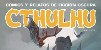 La revista «Cthulhu», con portada de López Espí, vuelve a superarse en su número 30. Diábolo Ediciones.