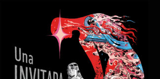 «Una invitada en casa», la nueva y escalofriante novela gráfica gótica de E.M. Carroll. Edita Sapristi.