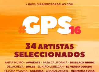 34 artistas seleccionados para la edición #GPS16 de Girando Por Salas