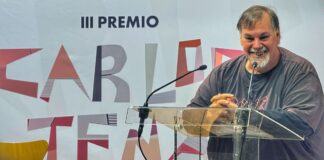 Domingo J. Casas, jefe de fotógrafos de LH Magazin, recibe el Premio Carlos Tena a la difusión musical
