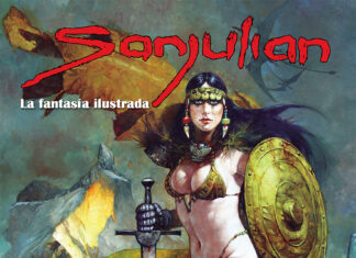 Viaje definitivo a miles de sueños pintados en «La fantasía ilustrada» de Sanjulian. Diábolo Ediciones.