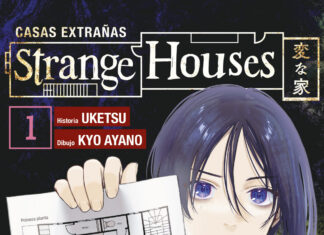 Kyo Ayano dibuja el manga de «Strange Houses», el fenómeno mundial del autor Uketsu. Reservoir Books.