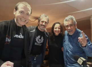 Montxika Baut, Jeff Espinoza y Eduardo Pinilla en Gabinete Mister Virus