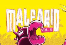 «Malfario Vol. 8»: Lujuria jurásica en 33 historias a cargo de varios (bastantes) artistas. Malfario Cómics.