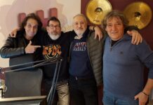 Javier Mira, Víctor Álvarez Calderón y Nacho Guitarra en La Cabaña Del Tio Rock