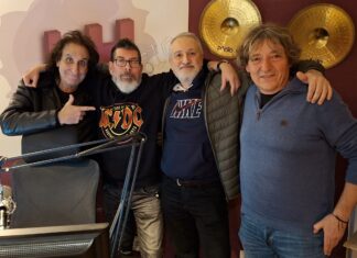 Javier Mira, Víctor Álvarez Calderón y Nacho Guitarra en La Cabaña Del Tio Rock