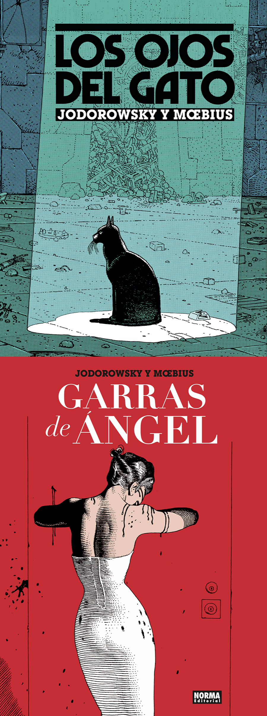 Reseña visual de Moebius y Jodorowsky recuperados por Norma