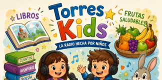 Torres Kids llena la radio de libros, poesía, frutas saludables y diversión