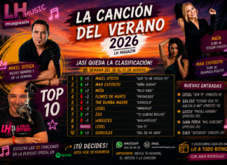 Mikel Oteiza alcanza el nº1 de La Canción del Verano 2026 de LH Magazin y LESEL coloca dos canciones en el Top 10