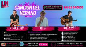 Mikel Oteiza recupera el Nº1 de la Canción del Verano 2026 y las nuevas entradas revolucionan el Top 50 de LH Magazin