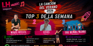 Mikel Oteiza repite en el Nº1 de La Canción del Verano 2026 de LH Magazin mientras llegan Blonde Poulain y Astro Rita