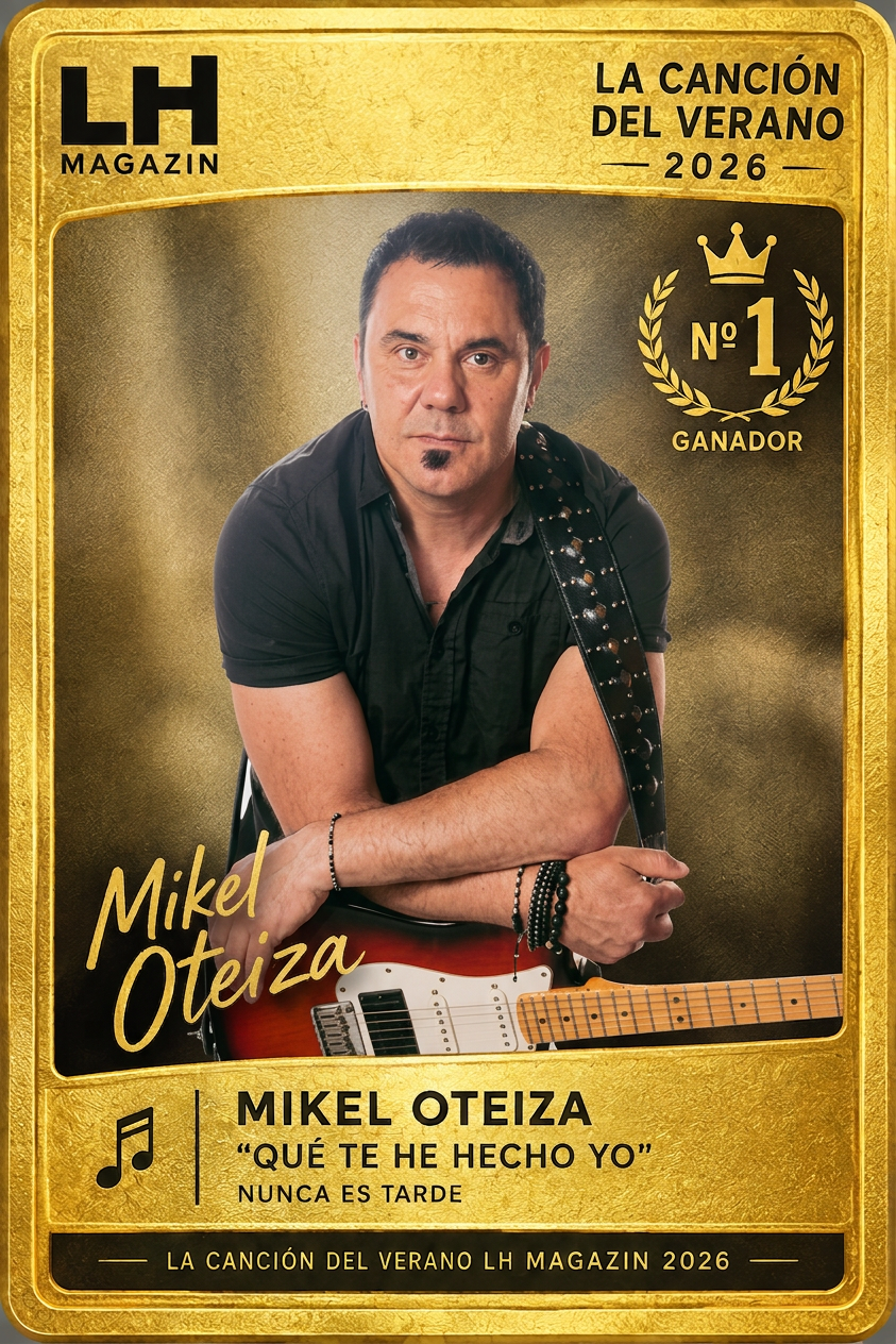 Mikel Oteiza, ganador de La Canción del Verano LH Magazin 2026