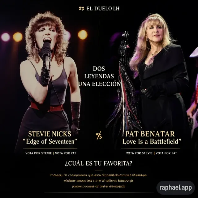 El Duelo LH: Stevie Nicks frente a Pat Benatar