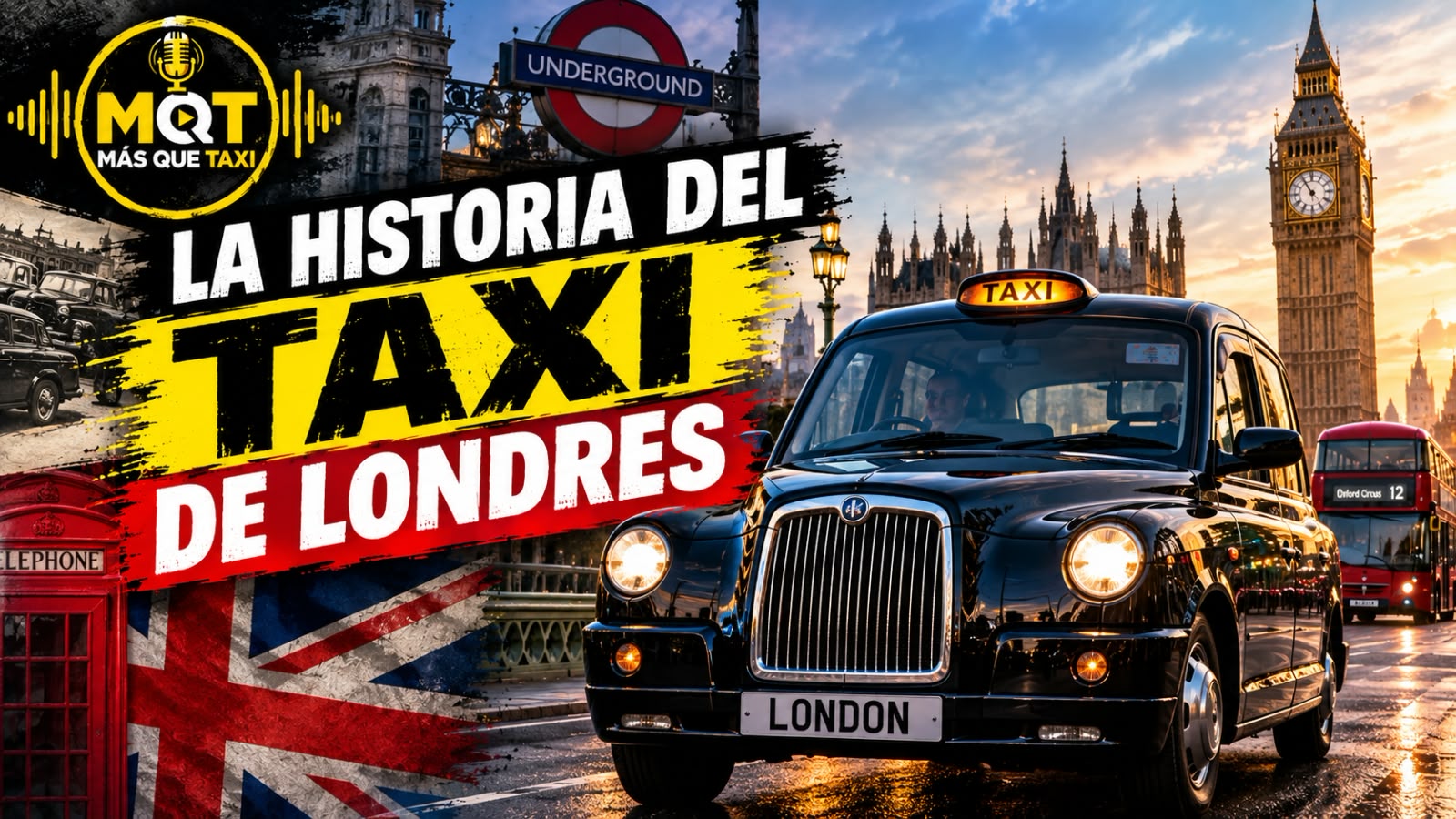 Más Que Taxi de LH Magazin: historia del mítico taxi negro de Londres, Black Cab
