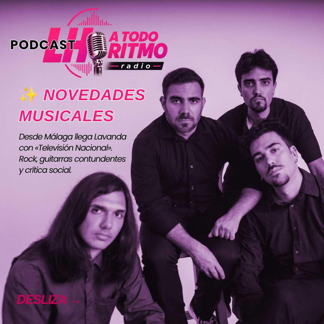 Lavanda y su canción Televisión Nacional, nueva entrada en el Top 50 LH Magazin