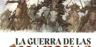 «La guerra de las amazonas» de Stéphane Piatzszek y Guillermo González Escalada. Cartem Cómics.